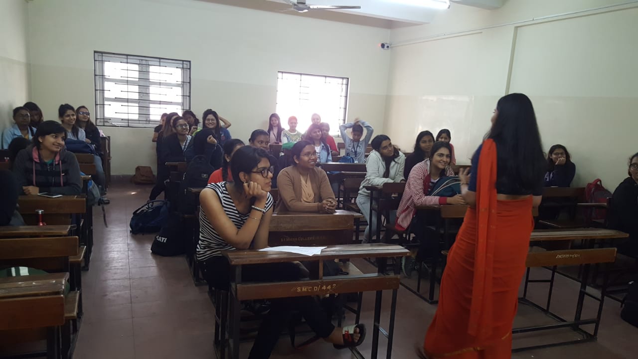 Classroom session on Understanding and identifying early signs of Depression